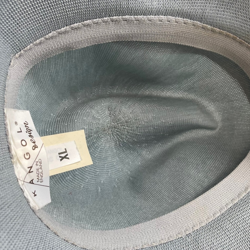 Vintage 1960’s Kangol Tropical Clipper Hat Cap XL Made in England Blue Collector - Picture 13 of 16
